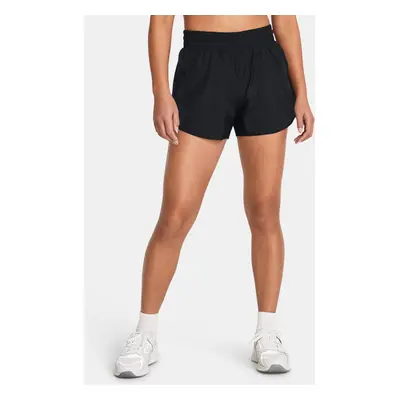 Under Armour Flex Woven 3in Crinkle Sts-BLK Shorts - Women