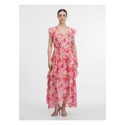 Orsay Pink Women's Floral Maxi Dress - Women's