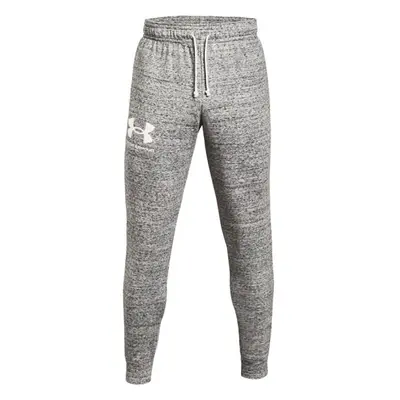 Men's Under Armour Pants RIVAL TERRY JOGGER White