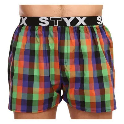 Men's briefs Styx sports rubber multicolored