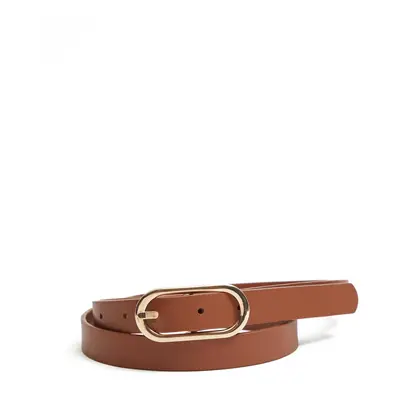 Brown women's leather belt ORSAY - Women's