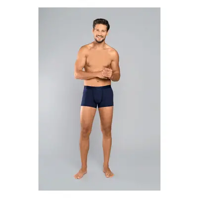 Umberto Boxer Shorts - Navy Blue