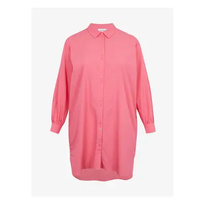 Pink women's long shirt Fransa - Women's