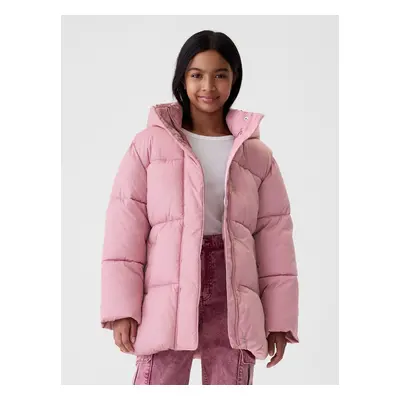 GAP Children's quilted waterproof jacket - Girls