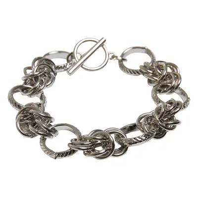 Multiring bracelet - silver color