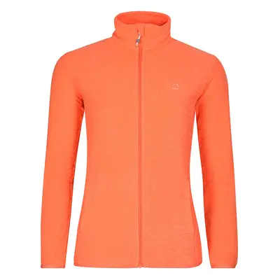 Women's fleece sweatshirt ALPINE PRO SIUSA fresh salmon