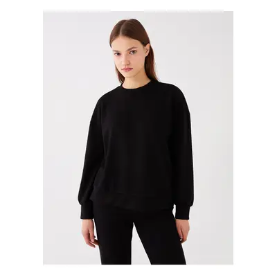 LC Waikiki Crew Neck Plain Long Sleeve Oversize Women's Sweatshirt