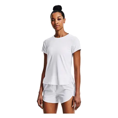 Women's T-shirt Under Armour IsoChill Run Laser Tee-WHT