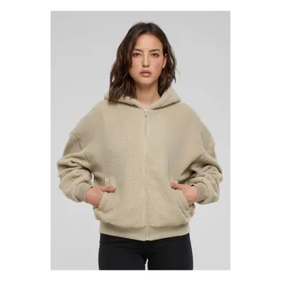 Women's Wet Sand Hooded Sherpa Zip Oversized