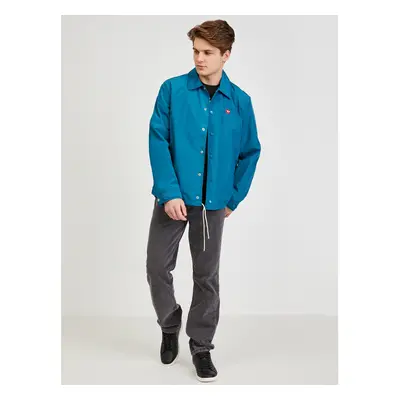 Blue Men's Light Waterproof Jacket Diesel - Mens