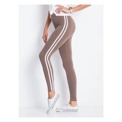 Női leggings Fashionhunters Striped