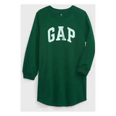 GAP Kids Sweatshirt Dress with Logo - Girls