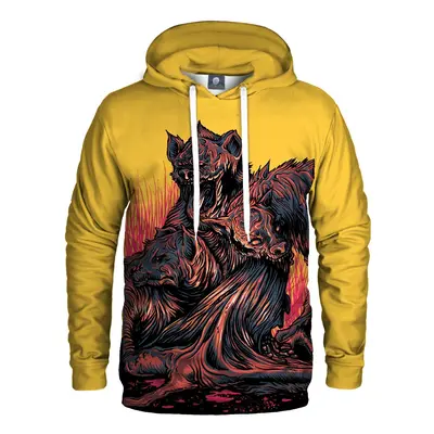 Aloha From Deer Unisex's Demon-Hounds Hoodie H-K AFD533