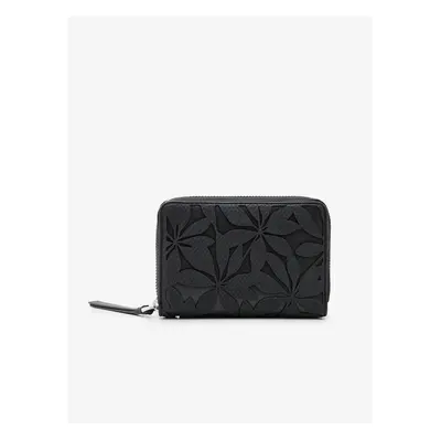 Black Desigual Onyx Marisa Women's Patterned Wallet - Ladies