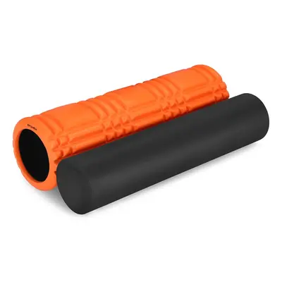 Spokey MIX ROLL fitness massage roller 2in1, orange-black