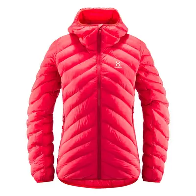 Women's jacket Haglöfs Sarna Mimic hood W red,M