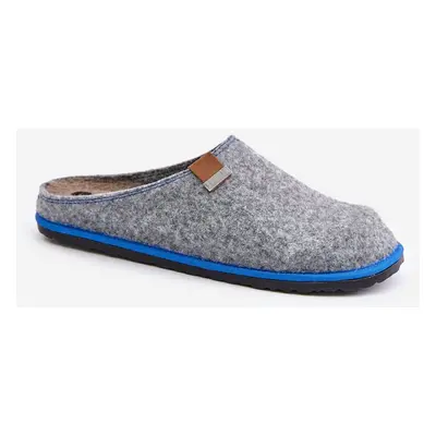 Men's Inblu Home Slippers Light Grey