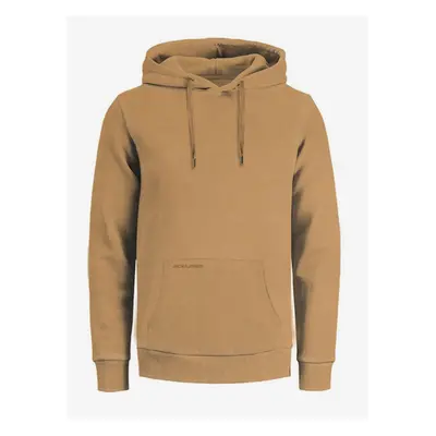 Light Brown Mens Hoodie Jack & Jones Drew - Men