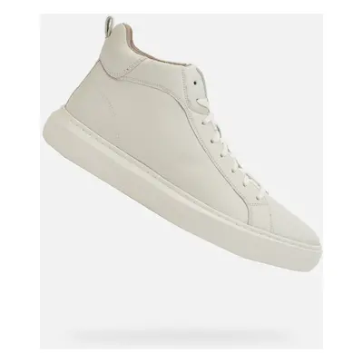 White men's sneakers Geox Deiven - Men's