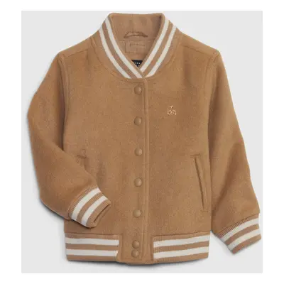 GAP Kids' wool bomber jacket - girls