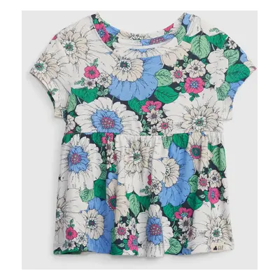 GAP Children's Flowered T-shirt - Girls