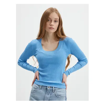 Blue Sweater JDY Plum - Women