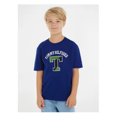 Dark blue boys T-shirt Tommy Hilfiger - Boys