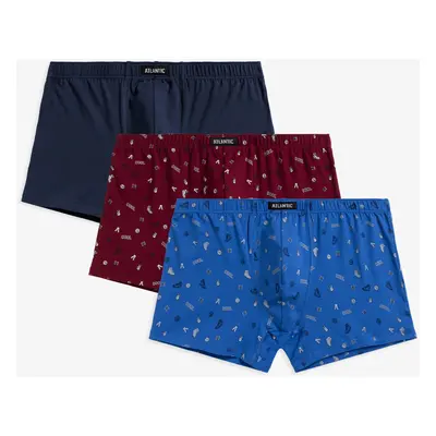 Men's boxers ATLANTIC 3Pack - multicolor