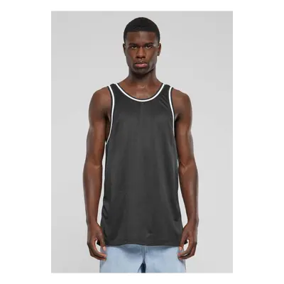 Men's Fishnet Tank Top - Black