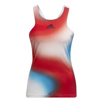 adidas Melbourne Women's Tank Top White/Red/Blue