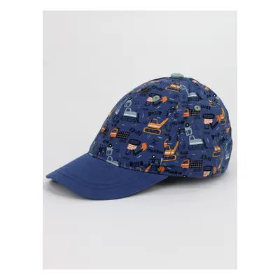 Yoclub Kids's Boys' Baseball Cap CZD-0673C-A200 Navy Blue