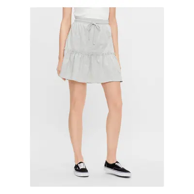 Light grey skirt Pieces Neora - Women