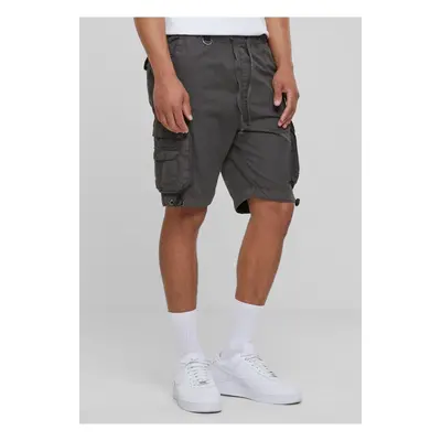 Men's Double Pocket Cargo Shorts - Grey