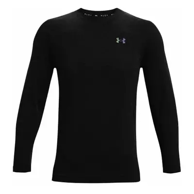 Men's T-Shirt Under Armour Rush Seamless LS Black