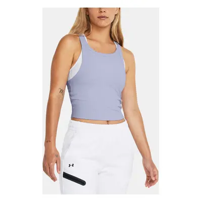 Under Armour Meridian Rib Crop Tank Top - PPL - Women