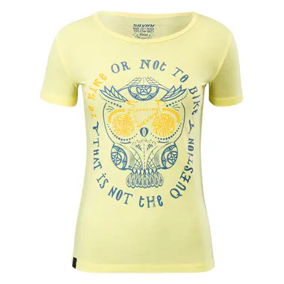 Women's T-shirt Silvini Pelori Yellow/Blue