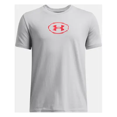 Under Armour Boys' T-shirt UA B SLICE LOGO SS - Boys