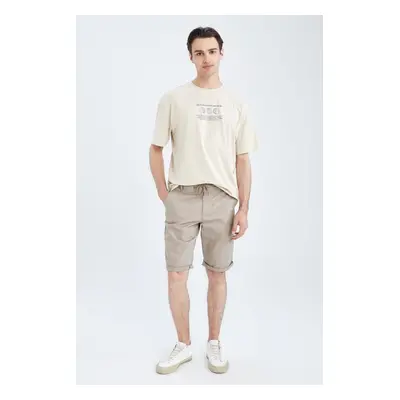 DEFACTO Regular Fit Bermuda Shorts with Lace Waist