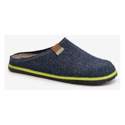 Men's Inblu home slippers navy blue