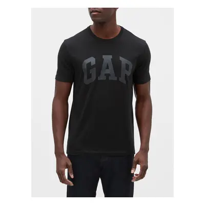 Black men's T-shirt GAP logo