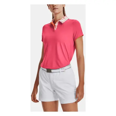 Under Armour T-Shirt UA Iso-Chill SS Polo-PNK - Women