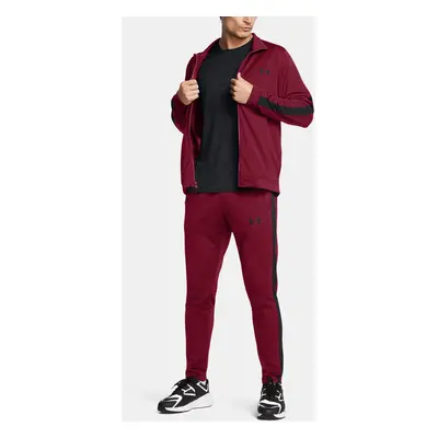 Men's Under Armour UA Rival Knit Track Suit-RED - Men's