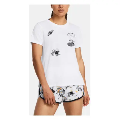 Under Armour T-Shirt UA We Run SS-WHT - Women