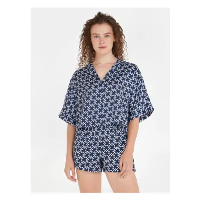 Dark Blue Women Patterned Pyjamas Tommy Hilfiger Underwear - Women