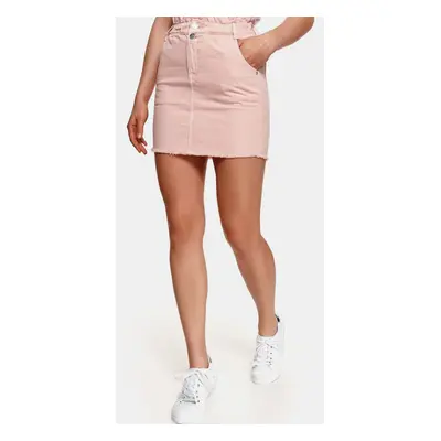 Pink Denim Sheath Mini Skirt TOP SECRET - Women