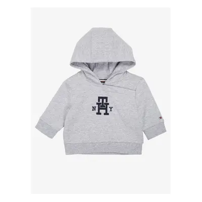 Gray kids sweatshirt Tommy Hilfiger - Girls