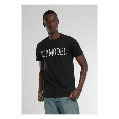 Top model T-shirt black color