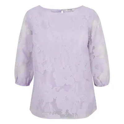 Orsay Light Purple Ladies Floral Blouse - Women