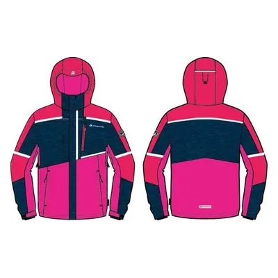 Children's ski jacket with PTX membrane ALPINE PRO MELEFO diva pink