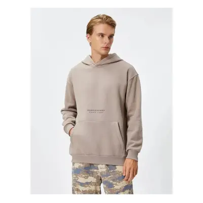 4WAM70168MK Koton Men's Sweat BEIGE